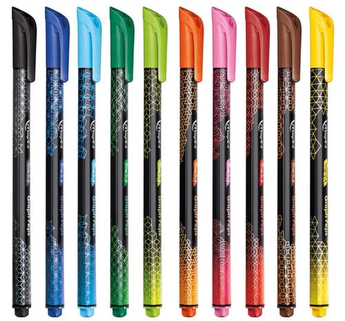 купить Набор для творчества Maped 749050 Liner Deco 0.4mm, 10 culori, blister в Кишинёве 