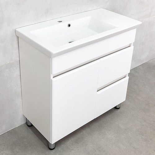 купить Шкаф под умывальник Bayro Urbano Pro под умыв. Isik 850 белый структурный в Кишинёве 