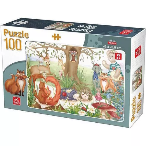 cumpără Puzzle Trefl 076519 Animale din pădure, 100elem în Chișinău 