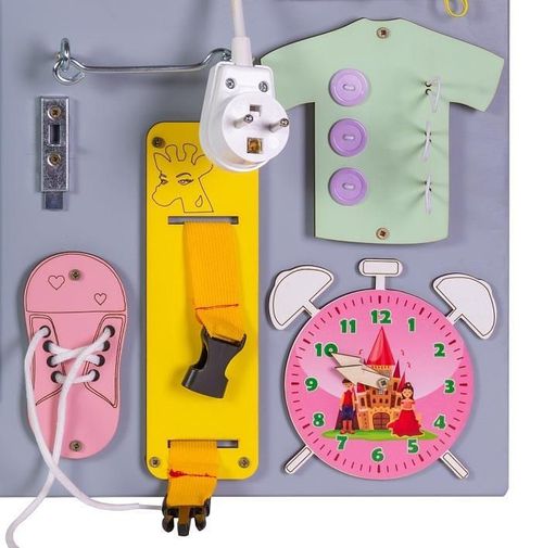 купить Развивающая доска miscellaneous 3ToysM MT14/MT12 Busy board в Кишинёве 