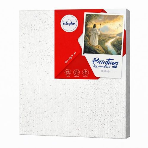 купить Картина по номерам Ideyka KHO2571 40x50cm Eco, Privirea Mantuitorului в Кишинёве 