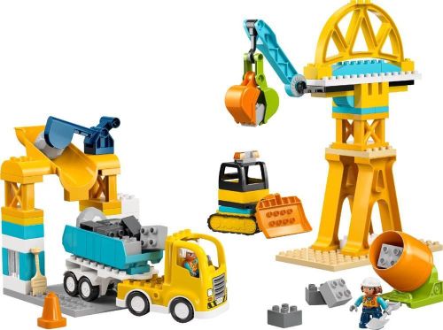 купить Конструктор Lego 10476 Construction Site and Vehicles 3in1 в Кишинёве 