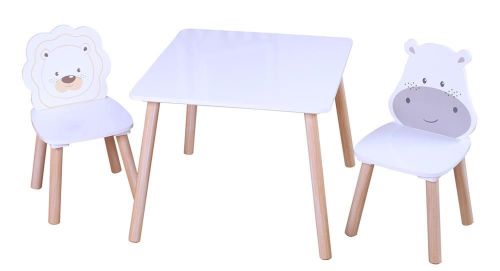 купить Набор детской мебели Chipolino DIWH02450323 hippo and lion в Кишинёве 