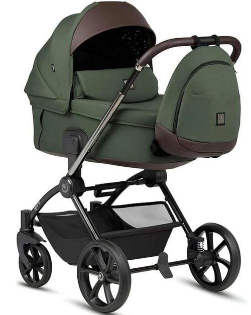 купить Детская коляска Tutis 2in1 GIO PLUS Muschino Olive (1552176) в Кишинёве 
