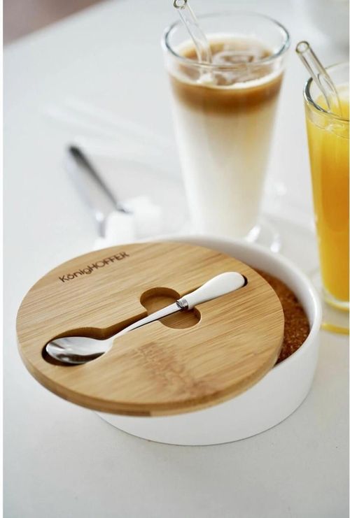 cumpără Veselă Konighoffer Сахарница Konighoffer Porcelain White în Chișinău 