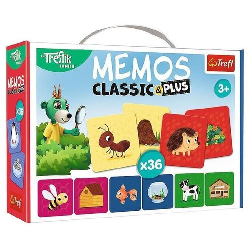 купить Головоломка Trefl 2333 Game Memos Classic & Animals в Кишинёве 