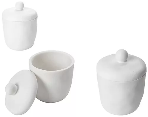 купить Аксессуар для ванной 5five 55777 Organizator pentru discuri de vata D10x12cm, poliresin в Кишинёве 