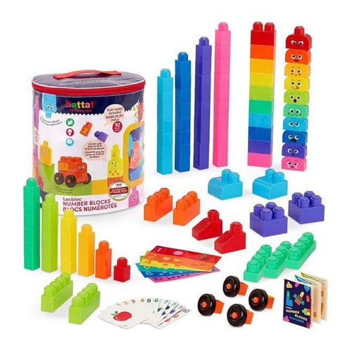 купить Конструктор Battat BE3711Z Setul Blocurilor Educaționale Numerotate, cod 57828 в Кишинёве 