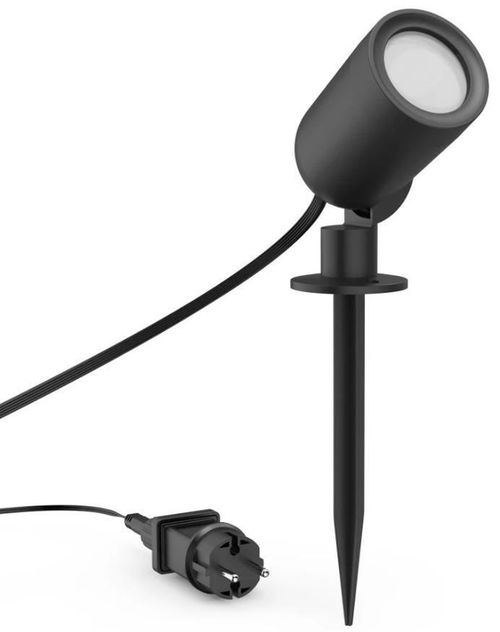 купить Светильник уличный Hama 176679 WLAN Garden Light, Garden Spotlight + Ground Spike, Matter, IP65, coloured в Кишинёве 