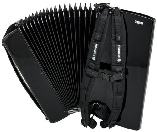 cumpără Pian digital Hohner Bravo III 80 Black silent key Acordeon 80 BASS (16422) în Chișinău 