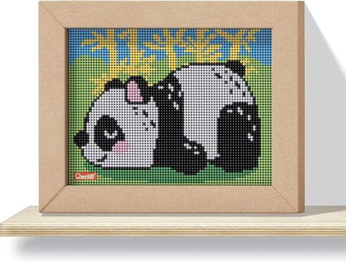 cumpără Puzzle Quercetti Q0797 Pixel Art Kawaii 4 planse Design Panda în Chișinău 