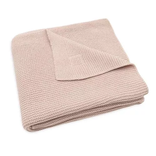cumpără Set de perne si plapume Jollein 516-511-67067 Paturica Basic Knit Wild Rose, 75x100cm în Chișinău 