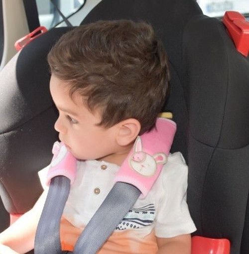 cumpără Accesoriu auto Sevi Bebe 235-124 накладка на ремень безопасности Rabbit în Chișinău 