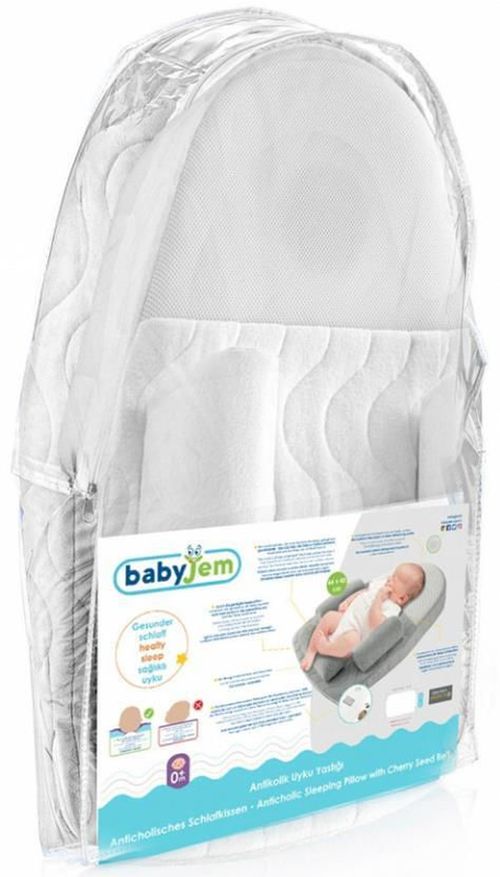 cumpără Cocon pentru bebelusi BabyJem 426 Perna-suport anticolic Air Alb în Chișinău 