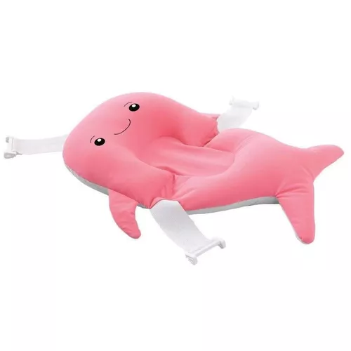 cumpără Cădiță BabyJem 440 Salteluta suport pentru baita Balena Roz, 35x50 cm în Chișinău 