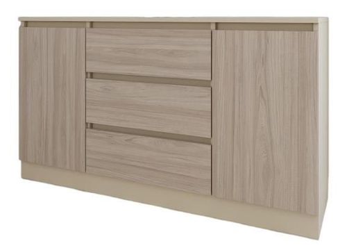 cumpără Comodă Smartex (16236) Т4 180cm Ivory+Stejar Deschis în Chișinău 