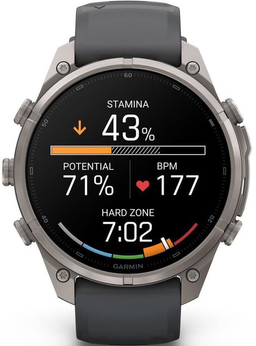 cumpără Ceas inteligent Garmin Fenix 9 Pro, 47mm, inReach,Ti w/Gpt/Bk bnd (010-04336-21) în Chișinău 