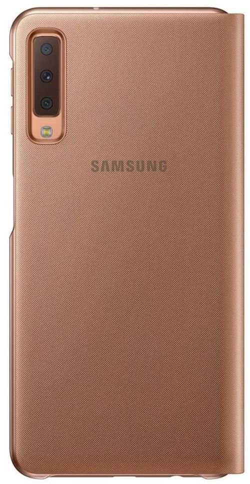 купить Чехол для смартфона Samsung EF-WA750 Wallet Cover, Gold в Кишинёве 