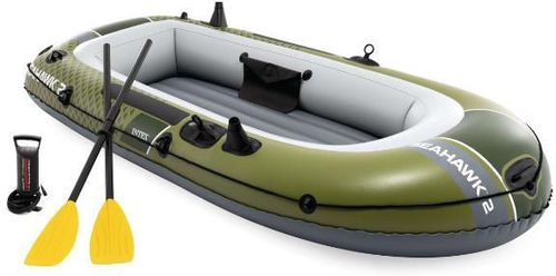 cumpără Barcă gonflabilă Intex 66332 Seahawk 2, cu vâsle și pompă, 236x114x41cm, max.240kg în Chișinău 