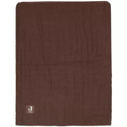 cumpără Set de perne si plapume Jollein 523-511-66043 Paturica Wrinkled Cotton Chestnut, 75x100cm în Chișinău 