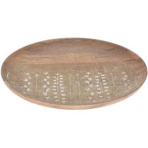 cumpără Farfurie Promstore 44602 Блюдо из древесины манго D30cm, H2cm în Chișinău 