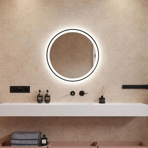 cumpără Oglindă baie Dubiel Vitrum HOLIDAY Black 90 LED touch în Chișinău 