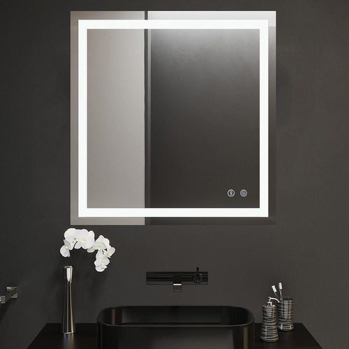 cumpără Oglindă baie Bayro Elipso 700x800 LED touch c подогревом în Chișinău 