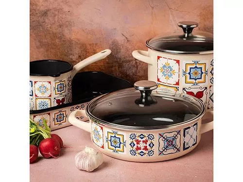 купить Ковш Metalac 51709 эмалированный Imperial 16cm, 1.9l в Кишинёве 