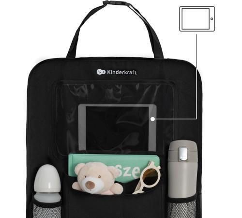 cumpără Accesoriu auto KinderKraft KAORSA00BLK0000 Органайзер для автомобиля 2-in-1 black în Chișinău 