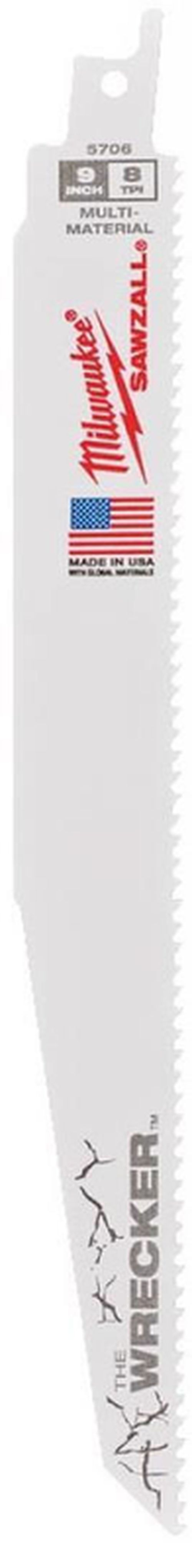 cumpără Accesoriu pentru fierăstrăie Milwaukee 48475711 lama de ferastrau Wrecker 300x7/11t 5x în Chișinău 