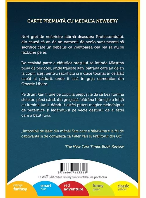 cumpără Fata care a baut luna - Kelly Barnhill în Chișinău 