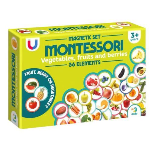 купить Настольная игра Dodo 200272 Joc magnetic: Legume, fructe și fructe de pădure, 36el в Кишинёве 