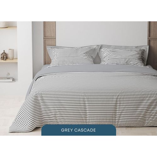 cumpără Lenjerie de pat Relaxe Home Lenjerie de pat Soft Dreams (EURO) (200x220) (Grey Cascade) în Chișinău 