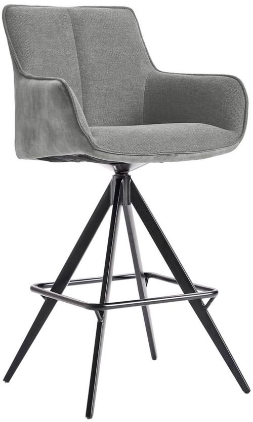 купить Барный стул Deco Queen B2193 Grey в Кишинёве 