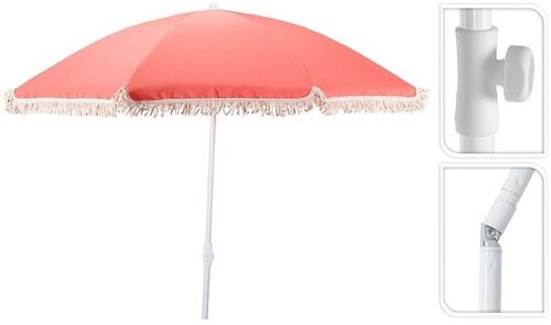 купить Зонт садовый Holland 57444 Umbrela de soare D160cm, H200cm cu picior flexibil (în asort.) в Кишинёве 
