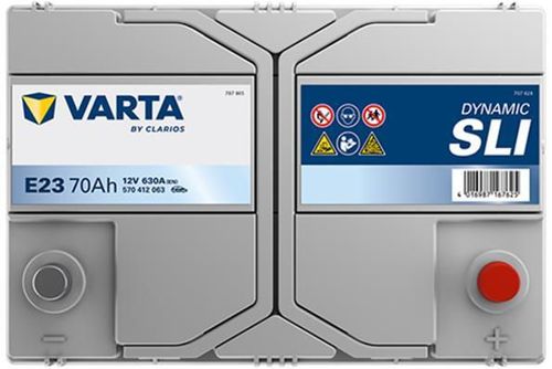 купить Автомобильный аккумулятор Varta 70AH 630A(JIS) клемы 0 (261x175x220) S4 026 (570412063K262) в Кишинёве 