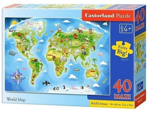 купить Головоломка Castorland Puzzle B-040117 Puzzle Maxi 40 в Кишинёве 