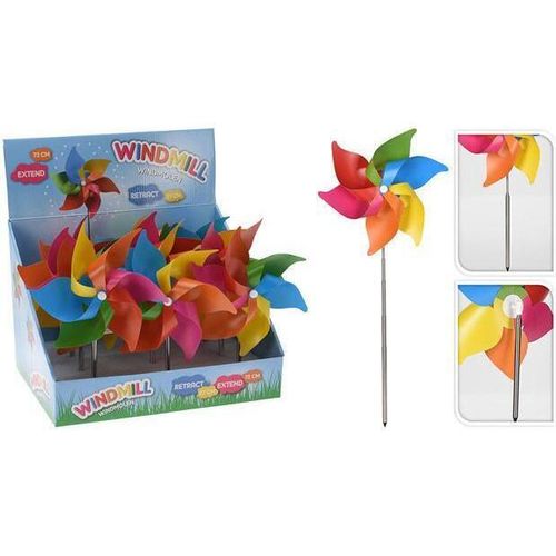 cumpără Jucărie Promstore 44654 Вертушка с разноцветными сегментами, телескоп ручка 27-72cm în Chișinău 