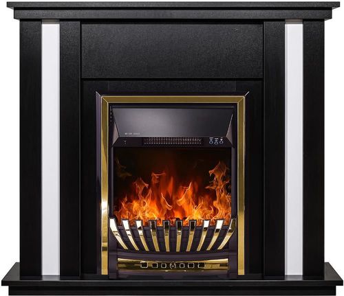 купить Камин электрический ArtFlame Gustavo & Meridian, 950x1100x270 mm, Negru в Кишинёве 