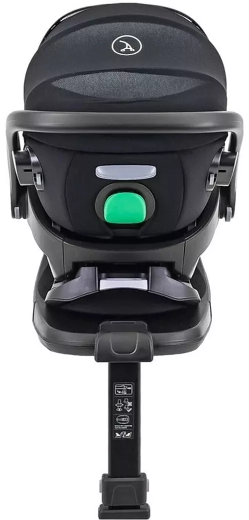 cumpără Scaun auto Coletto Scoica auto 0-13kg (i-Size 40-84cm) Isofix Zoom Black + baza 360 în Chișinău 