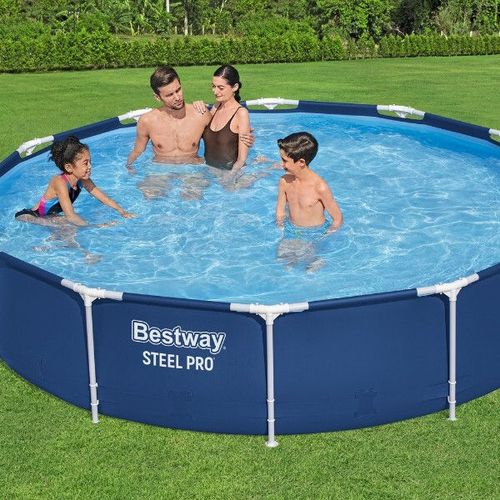 cumpără Piscină cu cadru Bestway 56706BW Steel Pro 366х76cm, 6473L, cadru metalic în Chișinău 