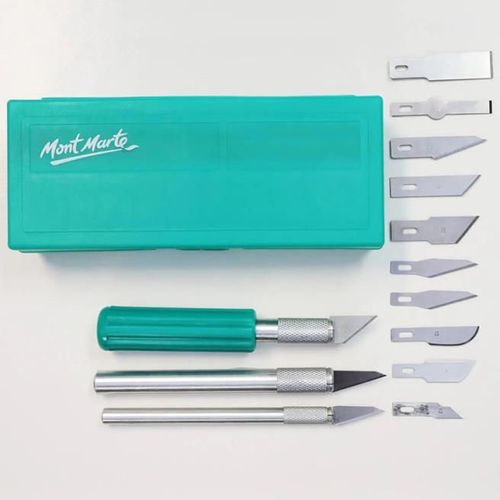 cumpără Set de creație Mont Marte MACR0004 Set cutite Hobby Knife Set 13buc în Chișinău 