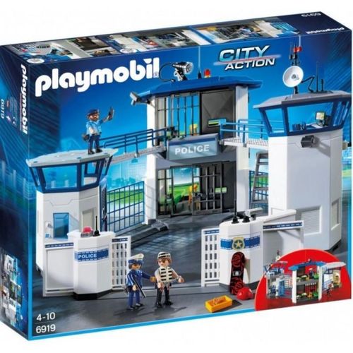 купить Игрушка Playmobil PM6919 Police Headquarters with Prison в Кишинёве 