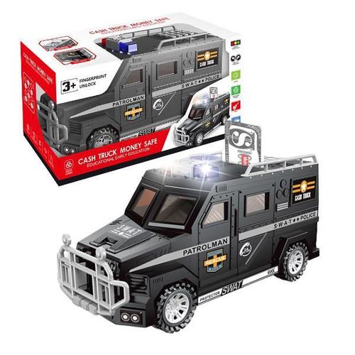 купить Игрушка Essa WF-3010B Pușculiță electronică Mașină-seif, neagră в Кишинёве 