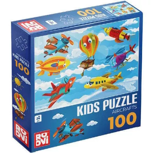 cumpără Puzzle Trefl 079619-01 Avioane, 100elem în Chișinău 