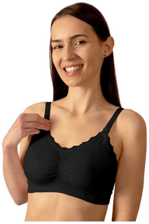 cumpără Sutien pentru alaptat BabyOno 0585/21 Sutien pentru mamele care alapteaza C 70-75 negru în Chișinău 