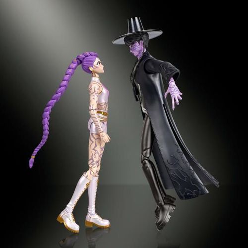 купить Фигурка героя Mattel JRY40 Set figurine Vânătorii de demoni „Rumi și Jinu: Bătălia finală”, 2 buc. в Кишинёве 