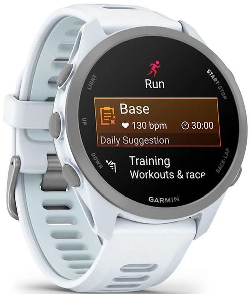 cumpără Ceas inteligent Garmin Forerunner 170 Music, GPS, WiFi, Whitestone/Cloud Blue, WW (010-03920-11) în Chișinău 