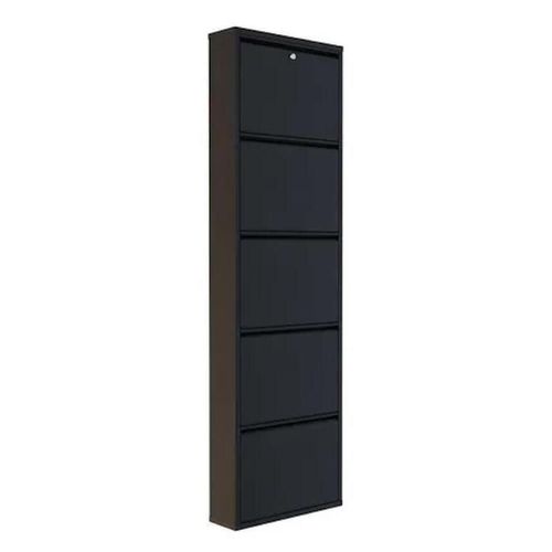 купить Полка для обуви Trendy Locking 5 Piece Metal-Black, 50x169x15cm в Кишинёве 