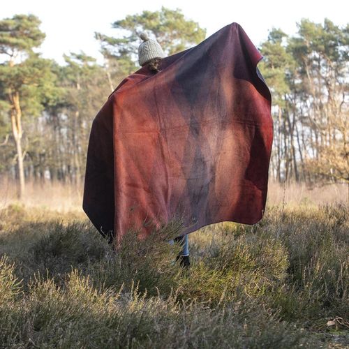 cumpără Textile de casă Ibena 2626/620 Jacquard Decke Seattle Dark red în Chișinău 